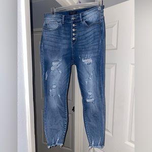 Judy blue skinny jeans 14w brand new no tags